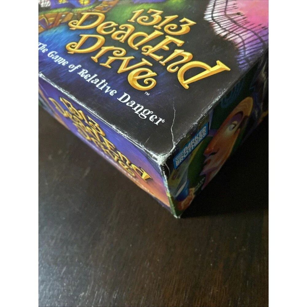 1313 Dead End Drive Board Game Parker Brothers Hasbro 2002